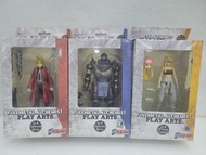 Play Arts 鋼之鍊金術師 一套3盒 Playarts