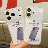 casing iphone 17 pro max iphone 17 pro max case casing iphone 17 Transparent Transparent Thickened S