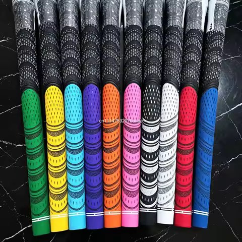 13Pcs/Lot New Cotton Yarn Golf Irons Grips Set Standard Midsize Rubber Multi Compound Golf Club Grip