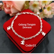 Bracelet silver 925*Adults (G1) Adult Bracelet silver 925 925 925.silver Bracelet