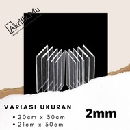 Lembaran Akrilik A4 2mm, Akrilik Sheet 2mm