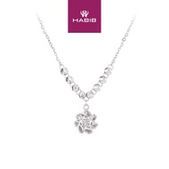 HABIB 750/18K White Gold Necklace GCT521