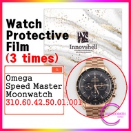 Protection Films for Omega SpeedMaster MoonWatch (3 sheets) 310.60.42.50.01.001 / Scratch &amp; Contamination Prevention Stickers Film / watch care