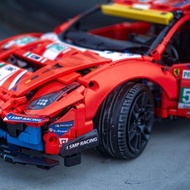 NEWEST FERRARI 488 GTE 'AF CORSE 51' BRICKS COMPATIBLE 42125 READYY READY
