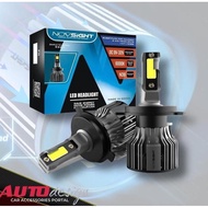 NOVSIGHT A500 N39 White 6000K H4 H1 H3 H7 H8 H11 H16 Car LED Light - Bright Headlamp