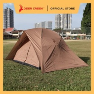 Deer Creek 8 Person Camping Tent Hurricane Plus | Khemah 8 Orang Tahan Ribut | 8人露营帐篷 防风防雨 大空间