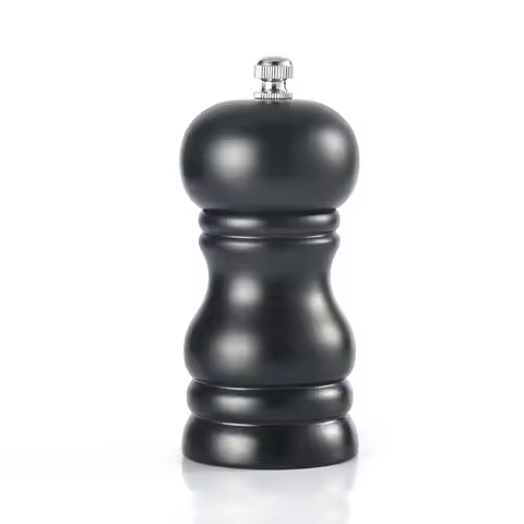 Solid wood pepper grinder salt and pepper Wood grinder manual food processor kitchen tools gadgets t