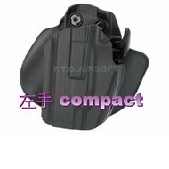 (QOO) 現貨 正品 沙法利蘭 578 快拔 槍套 SAFARILAND COMPACT 緊緻 腰掛 黑色 左手