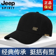 New JEEP JEEP Baseball Cap Men's Trendy Cap Outdoor Travel Leisure Cap Pure Cotton Four Seasons Sun 