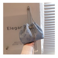 BRIGIXSHOP GH 658 / A658 Women's Denim Sling Bag Flower Chain Girls Bag Sling Bag Flower Bag