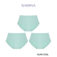 (แพ็ค 3 ชิ้น) Sabina กางเกงชั้นใน Seamless Fit รุ่น Soft Collection รหัส SUXK120 สีเขียวอ่อน