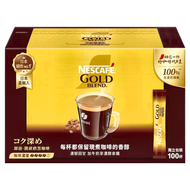 NESCAFE 雀巢咖啡 金牌微研磨咖啡隨行包 深焙風味  2g  100條  1盒