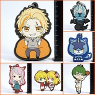 Anime Rubber Strap Keychain [Authentic] A2051- A2100