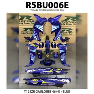 Cover Set Rapido Y125ZR Yamaha Gauloises 46(9) Blue Color Ysuku Y125 Accessories Motor 125ZR Biru Mi