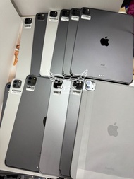 (Ipad pro 11 12.9 inch二手 全新🥰) APPLE ipad Pro 11 2018/ 64gb wifi + Cellular/ 2018 2020 2021 2022ver m1 m2 m3 128 256 512 1tb