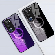 Softcase Glass [12] Vivo Y19s Casing - Vivo Y19s Glass Case - Vivo Y19s Shatterproof Casing