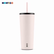 Montigo Sense Straw  (650ml/22oz) - Durable Stainless Steel, Temperature Retention, Non-slip Rubber 