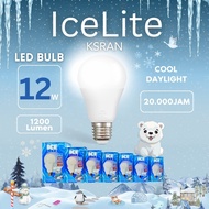 LED Bulb Lamp 12 Watt LED Room Bulb Super Bright Home Lamp Energy Saving Ice Lite E27