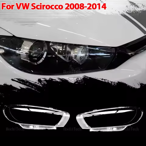Headlight Cover Transparent Mask Lens Lampshade Headlamp Shell Polycarbonate For Volkswagen VW Sciro