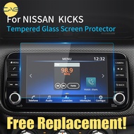 Nissan Kicks Tempered glass screen protector film For Nissan Kicks 2021 2022 2023 Car radio GPS Navigation interior car accessories
