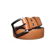 3.8 cm Parta Porte 3-Layer Leather Belt