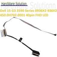 Dell 15 G3 3590 Series 0936X2 936X2 450.0H702.0001 40pin FHD LED Screen Cable