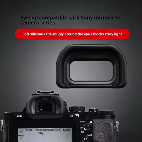 Eyecup Viewfinder Compatible with Sony Mirrorless Cameras A7R5/M4/S3/R3/R4/R2/A7M3/M2/A7R/ARS/S2/A63