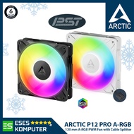 ARCTIC P12 PRO A-RGB Single Black / White | 120mm 12cm PWM Fan Case