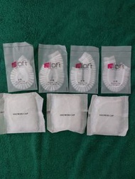 @1元/台灣捷絲旅酒店雅樂軒酒店旅行沖涼帽浴帽一次性沐浴帽Just Sleep Taiwan Aloft Hotel Travel shower cap disposable shower cap