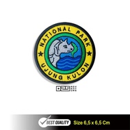 National Park Computer Embroidery Patch with Kulon Tip | Adventure Park