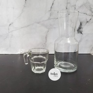 Carafe server 380ml + 80ml espresso shotter sloki Glass