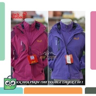 Grosir Jaket Gunung / Outdoor Jack Wolfskin Double Layer 2in1