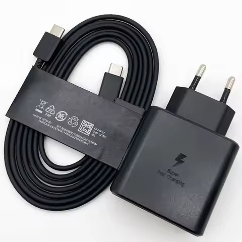 Samsung 45W PD Charger Super Fast Charging 2.0 3A 1.8M Type C Cable Adapter For Galaxy S24 S23 S22 P