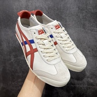Onitsuka Tiger Mexico 66 Retro Sneakers Top Layer Nepa Fine Grain Leather Low-Top Shock Absorption A