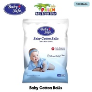 BabySafe Cotton Balls round Cotton balls CB050 (100 balls)