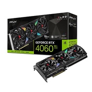 PNY GeForce RTX™ 4060 Ti 16GB XLR8 Gaming VERTO RGB Triple Fan Graphics Card DLSS 3
