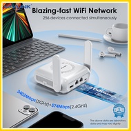 WAVLINK AX3000 Wi-Fi 6 Portable Travel VPN Router USB-C Power Pocket-Sized Gigabit LAN WAN OpenVPN W