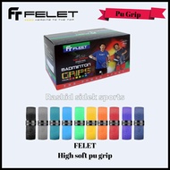 Felet High Soft Pu Grip Anti-Slip  Badminton Grip Racket Grip Badminton Racket Grip Racquet Grip Rak