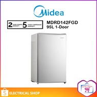 Midea 95L 1 Door Refrigerator MDRD142FGD Single Door Fridge Non-Inverter Peti Sejuk