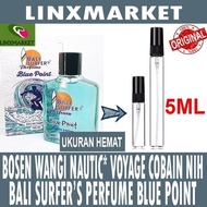 BOSAN WANGI NAUTICA VOYAGE DECANT BALI SURFER'S PERFUME BLUE POINT EDP