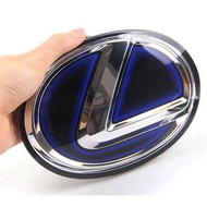 120x85mm Rear trunk emblem sticker Hybrid logo for LEXUS CT LX GS IS LS NX RX GX ES200 250 300 Black