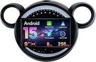 8G + 256G Android 15 Car Radio for BMW Mini Cooper Countryman R60 2010-2016 Wireless CarPlay Android