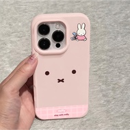 Liquid Silicone Miffy Casing Redmi poco C85 C71 Xiaomi 15T Pro 15 15C Redmi 15C 15Note 14 13C C65 13