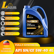 Lazz-OiL Fully-Synthetic Lubricants 5w40 SN/SF Car Engine Oil 4Litre
