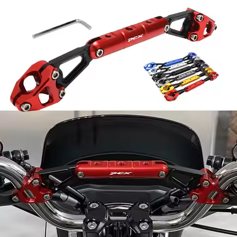 For HONDA PCX125 PCX150 PCX160 PCX 125 150 160 GPS Motorcycle Holder Crossbar Handlebar Extender Lig