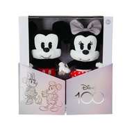 Disney Baby Mickey Mouse and Minnie Mouse 2 Piece Plush Collector Set Stuffed Animals, Celebrate The