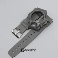 GEEKTHINK Resin Case + Strap For Casio DW6900 DW6600 DW3230 Bezel Frame Case watch band for G shock 