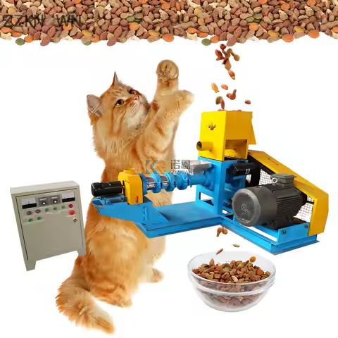 Extruder For Fish Feed Pellet Filling Machine Fish Feed Pellet Machine Granulator Making Granulator 