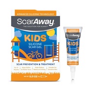 ScarAway Kids Silicone Scar Gel, 100% Medical-Grade Help of Hypertrophic & Keloid Scars on Face & Bo
