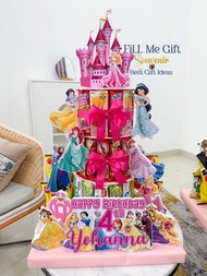 Princess - Snack Tower Birthday  / Ulang Tahun Kue Snack Tingkat